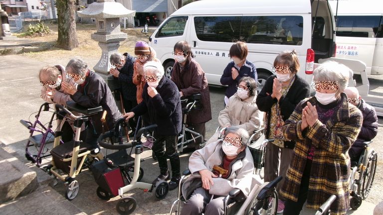 デイ初詣モザイク